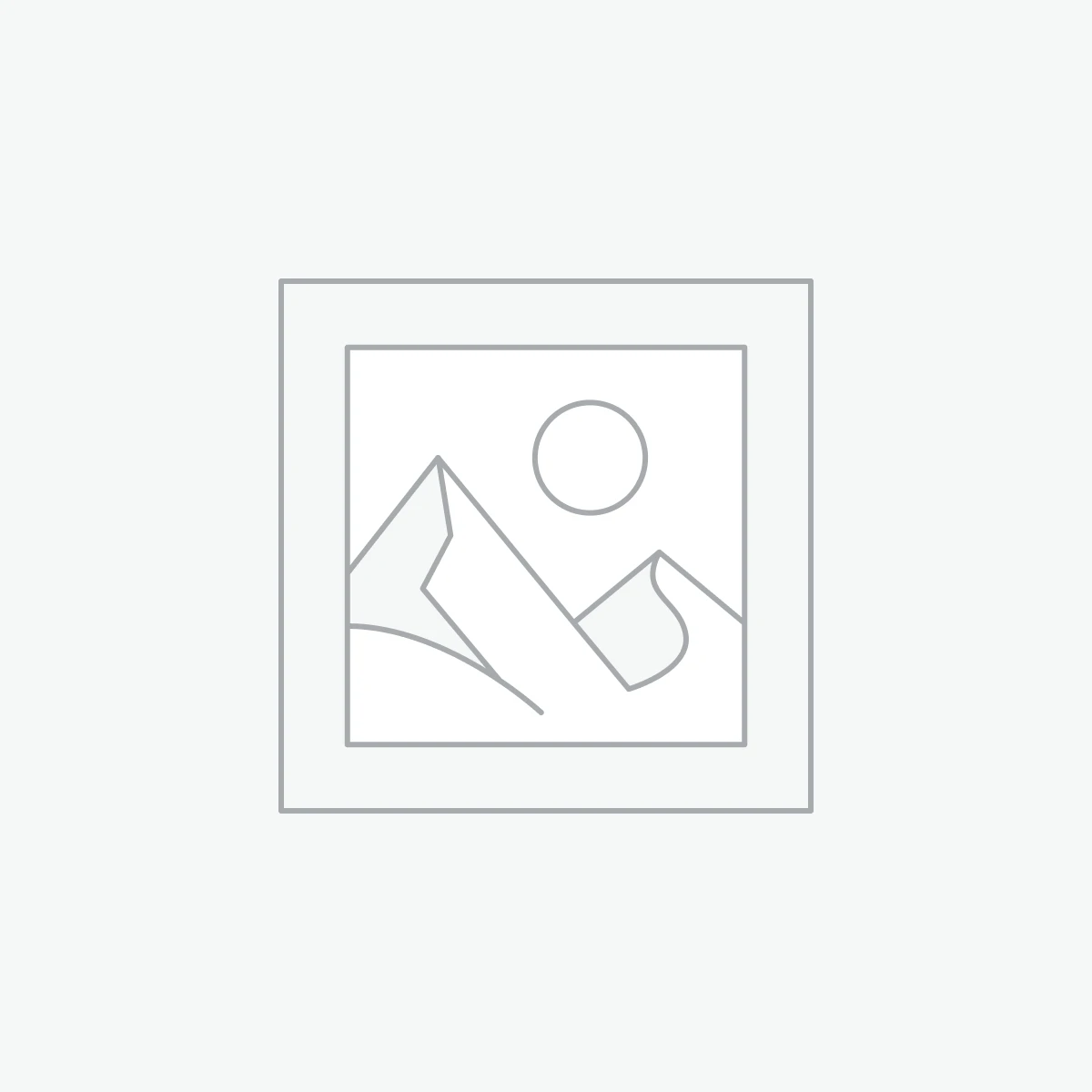 Simple landscape illustration in a frame
