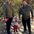 Smiling group on a nature trail